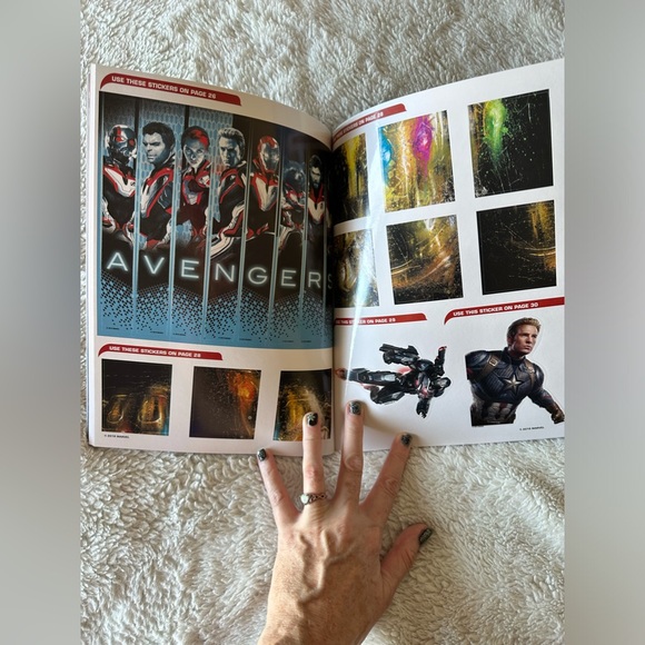 New Marvel Giant Sticker Activity Book - Picture 4 of 7
